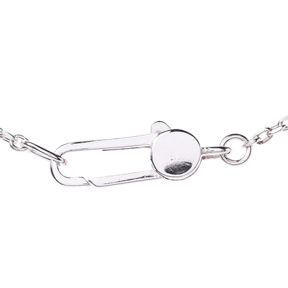 Gucci Sterling Silver Logo Square Tag Necklace 6 of 7