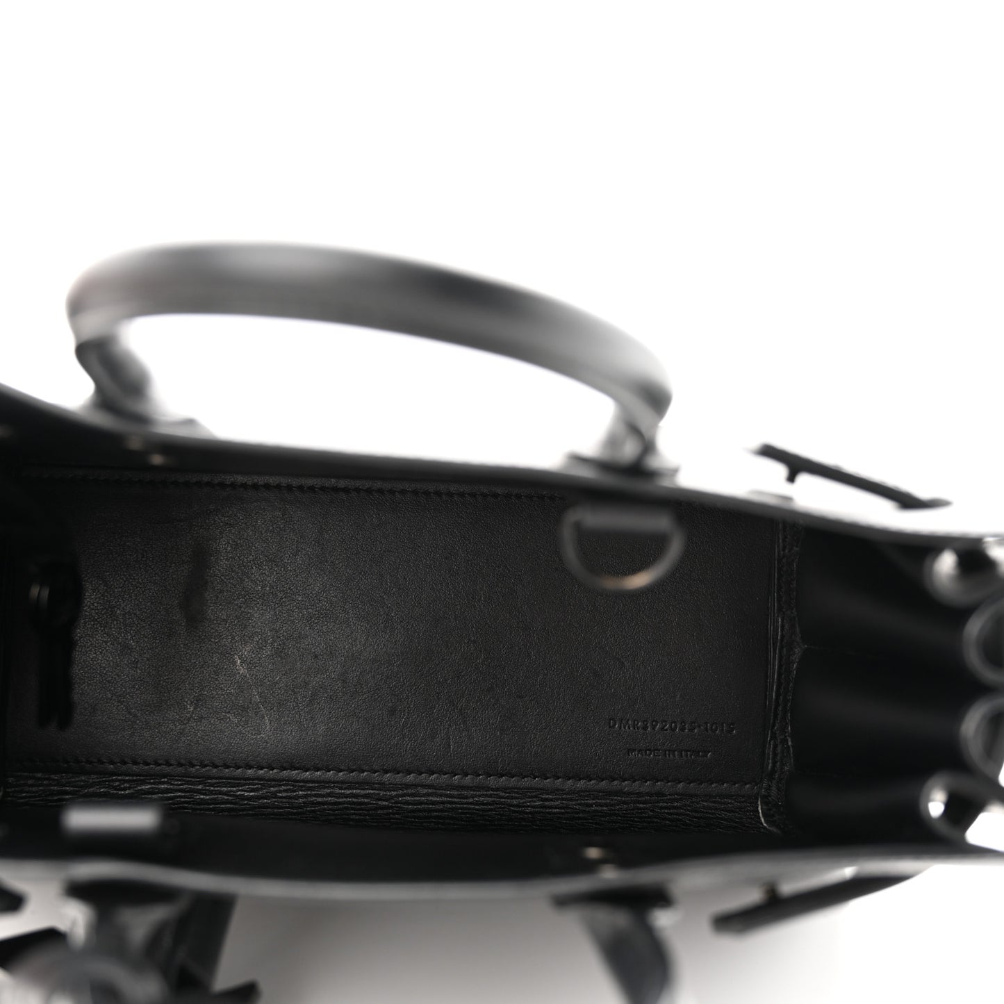 Calfskin Nano Sac De Jour Black