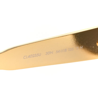 Celine Metal Triomphe 01 Sunglasses CL40235U Gold Green 5 of 7