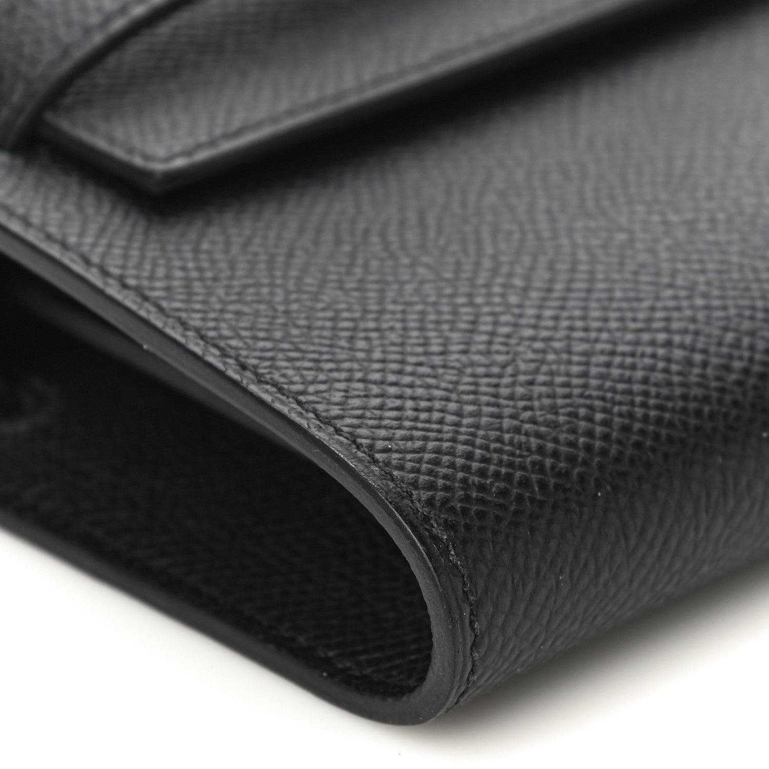 Hermes Epsom Kelly Wallet To Go Black 8 of 10