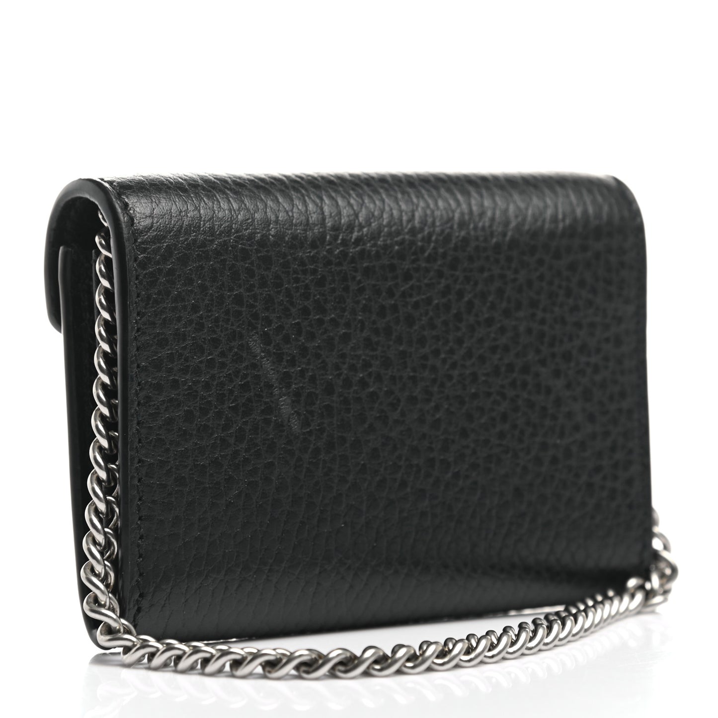 Calfskin Dionysus Coin Purse Black