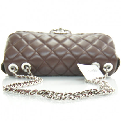 Chanel Lambskin Medium Coco Rain Flap Bordeaux 5 of 13