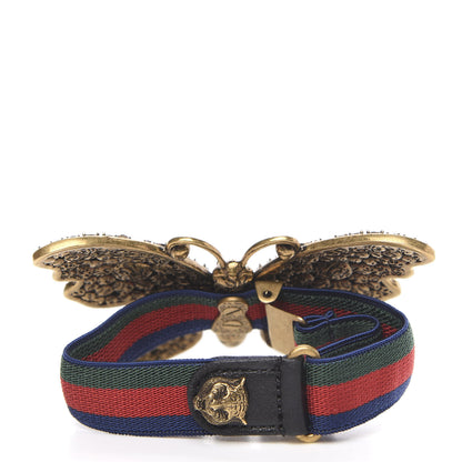 Gucci Web Crystal Butterfly Bracelet Multicolor 4 of 5