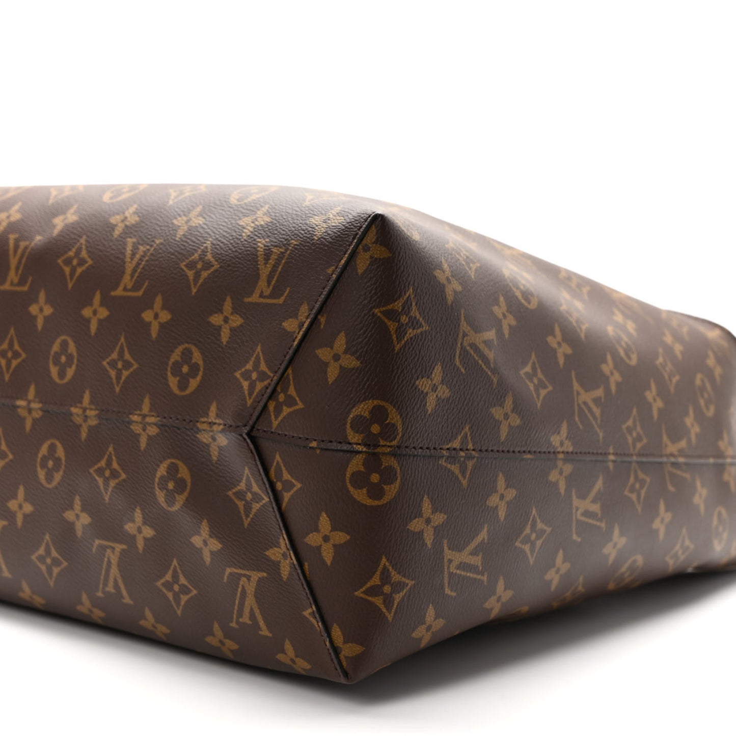 Monogram Flower Hobo Black