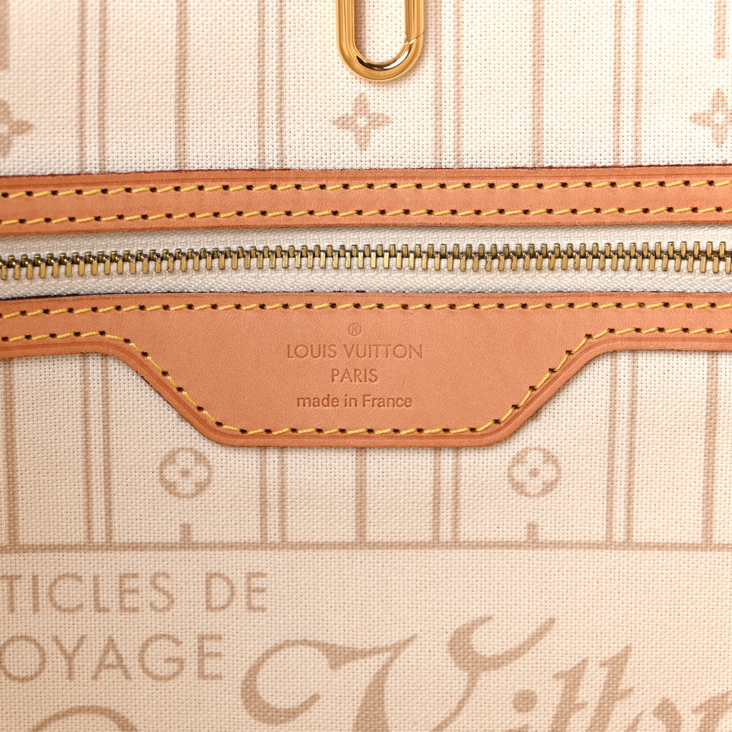 Louis Vuitton Damier Azur Neverfull MM 6 of 20