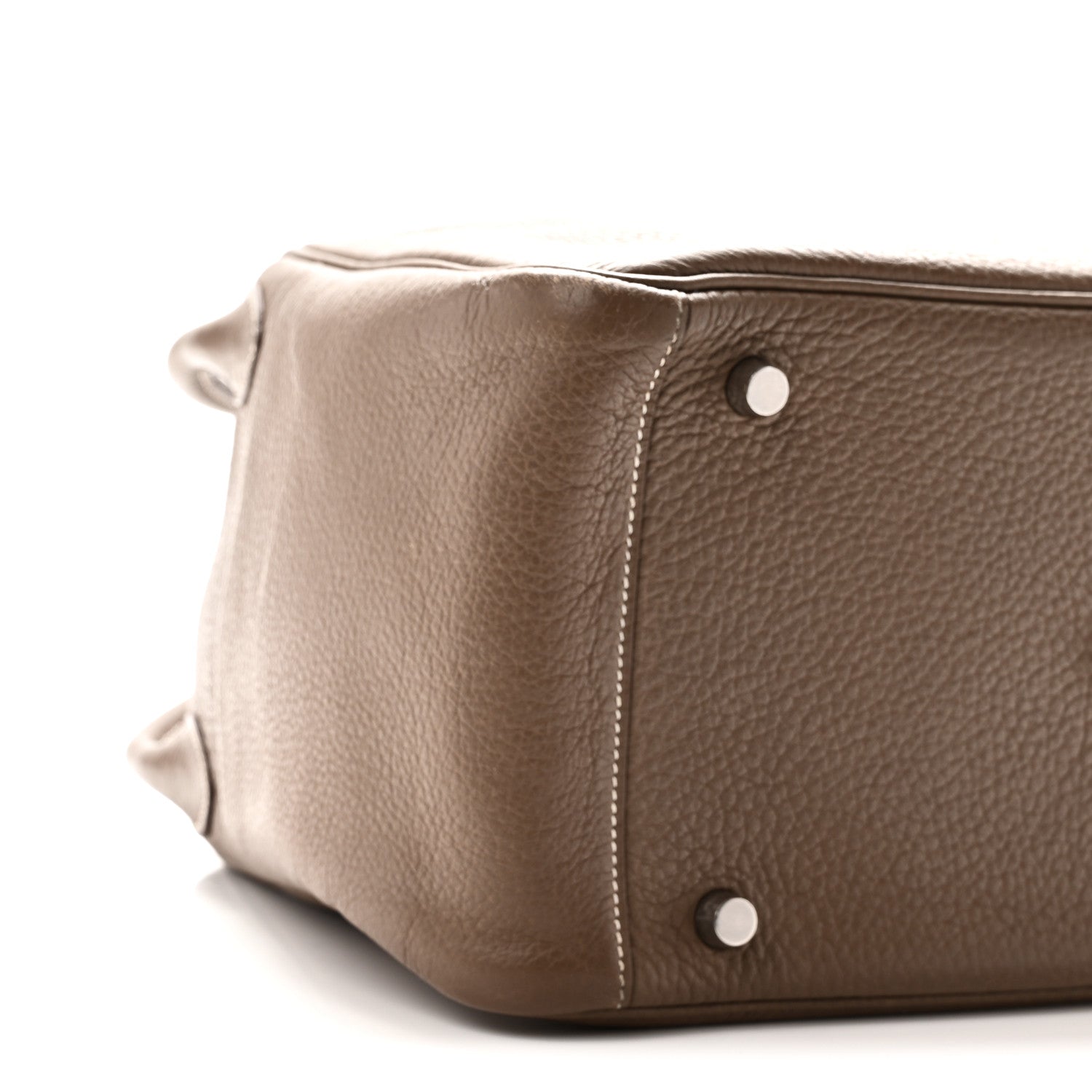 Hermes Taurillon Clemence Lindy 30 Etoupe 9 of 10