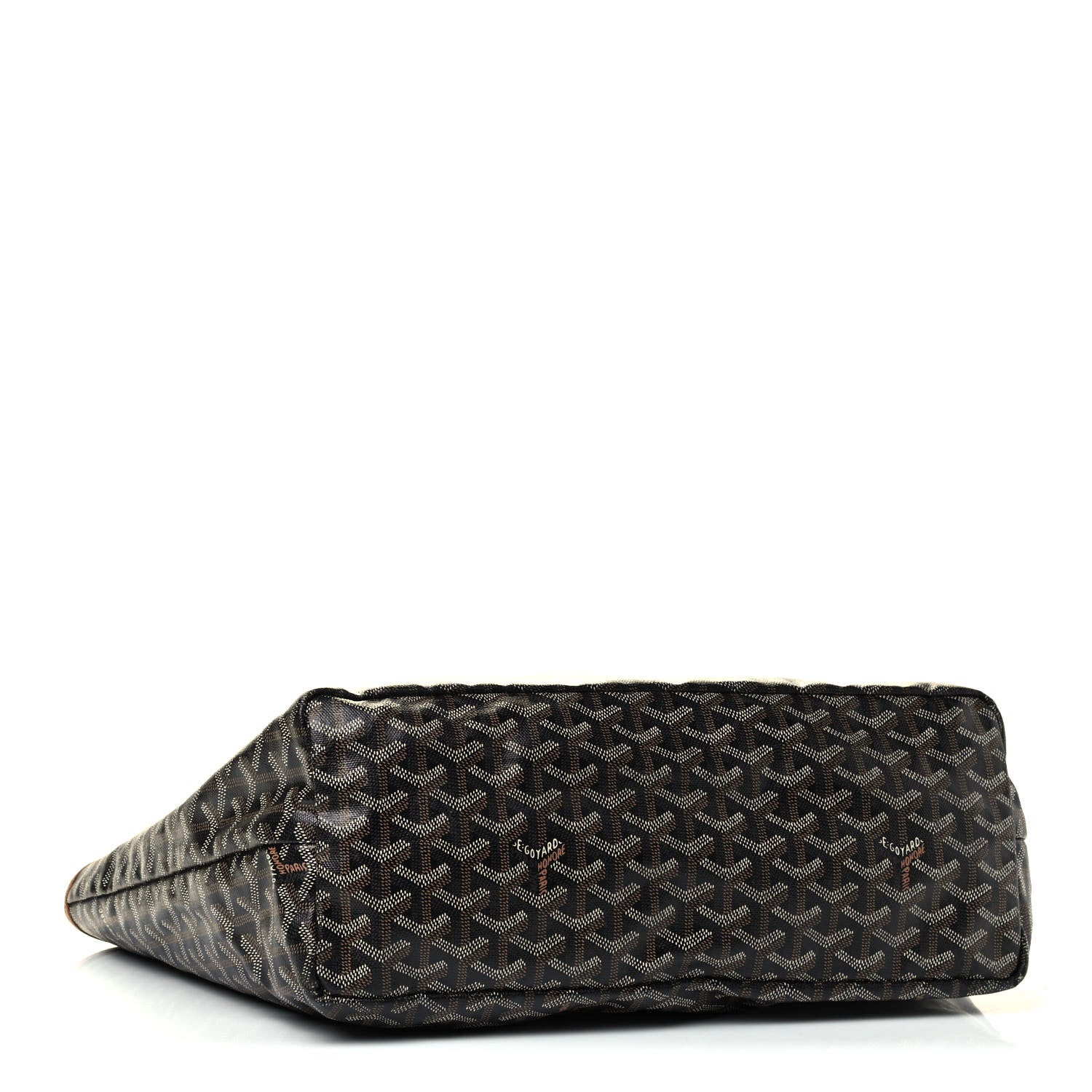 Goyard Goyardine Saint Louis PM Black Gold 3 of 4