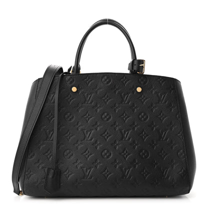Louis Vuitton Empreinte Montaigne GM Black 1 of 10