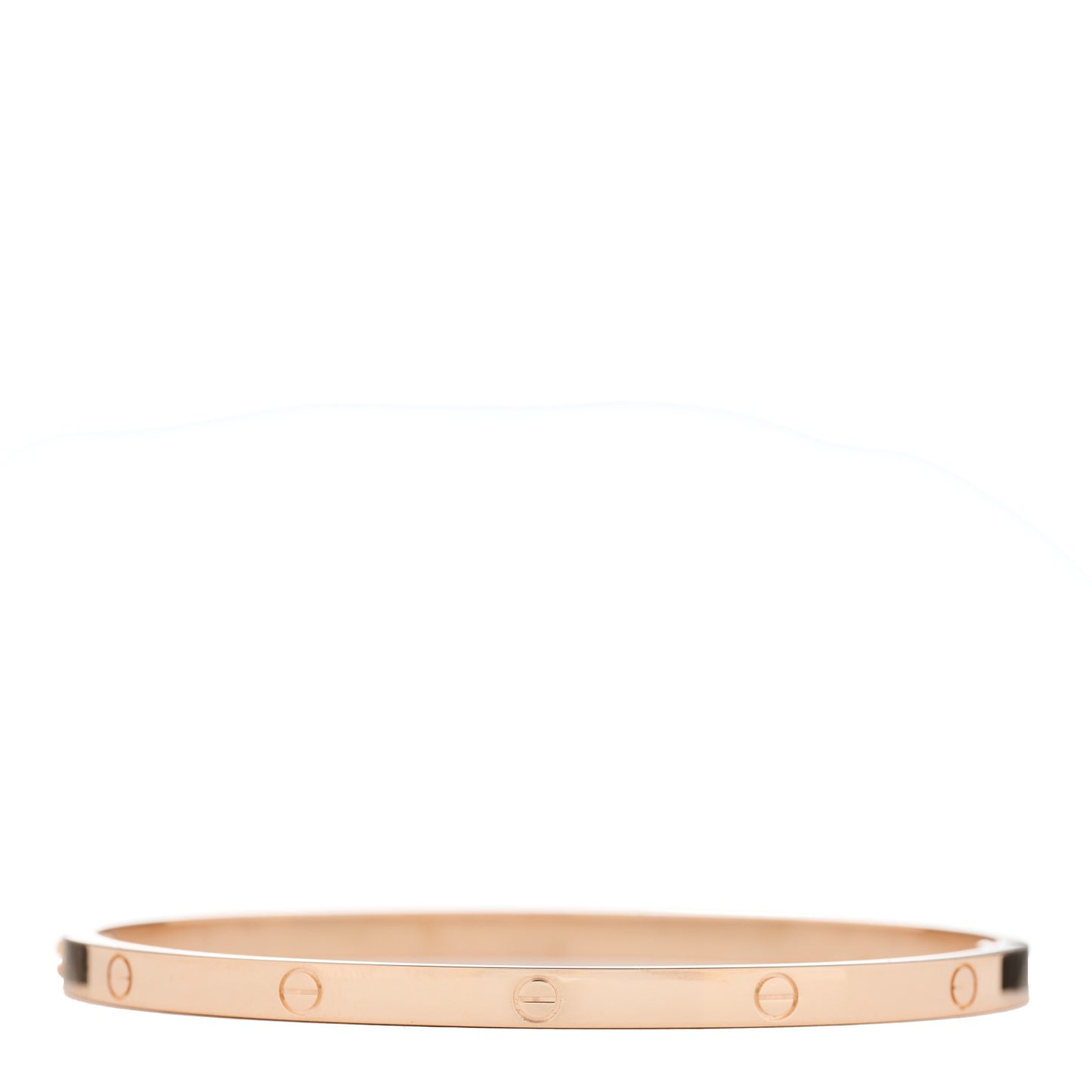 18K Pink Gold Small LOVE Bracelet 17