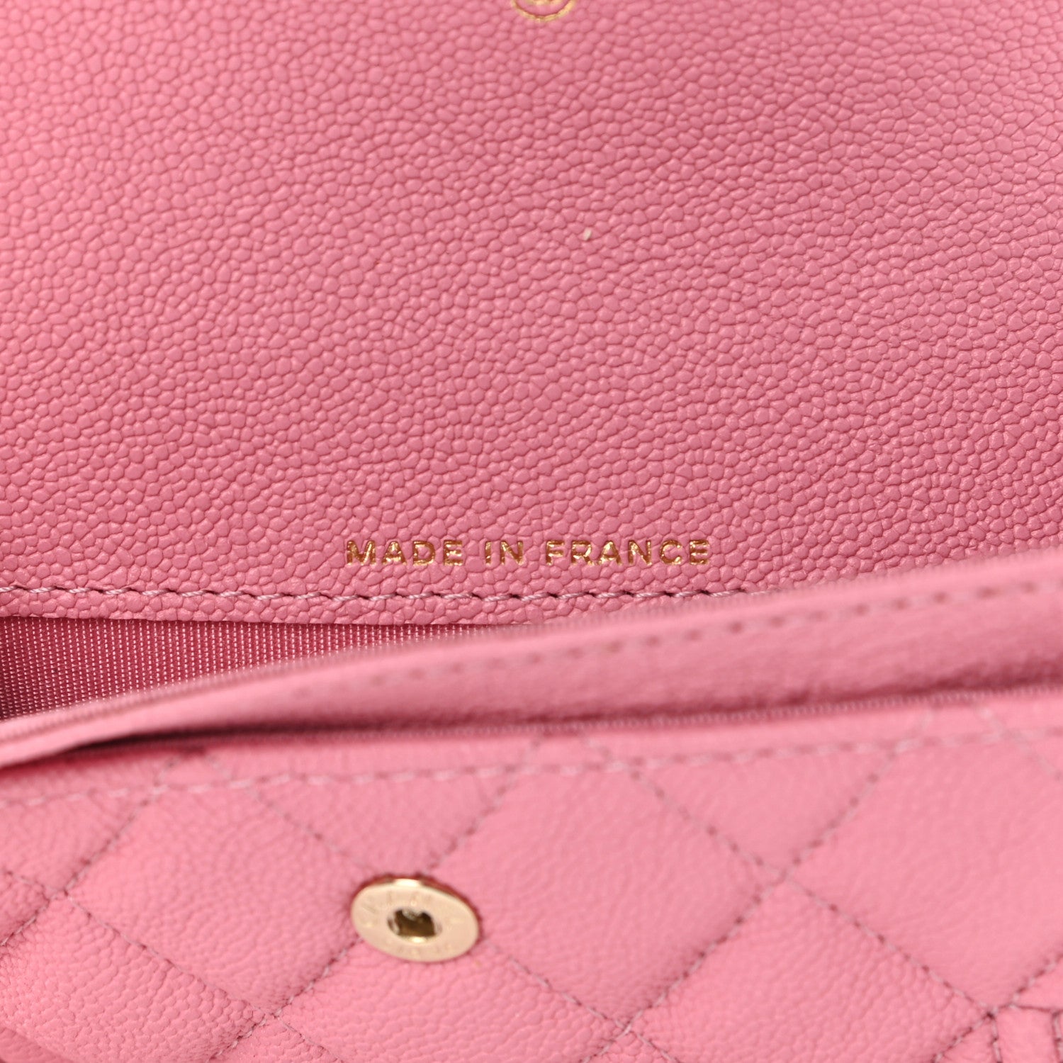 Chanel Caviar Quilted Boy Flap Card Holder Wallet Light Pink 7 of 11