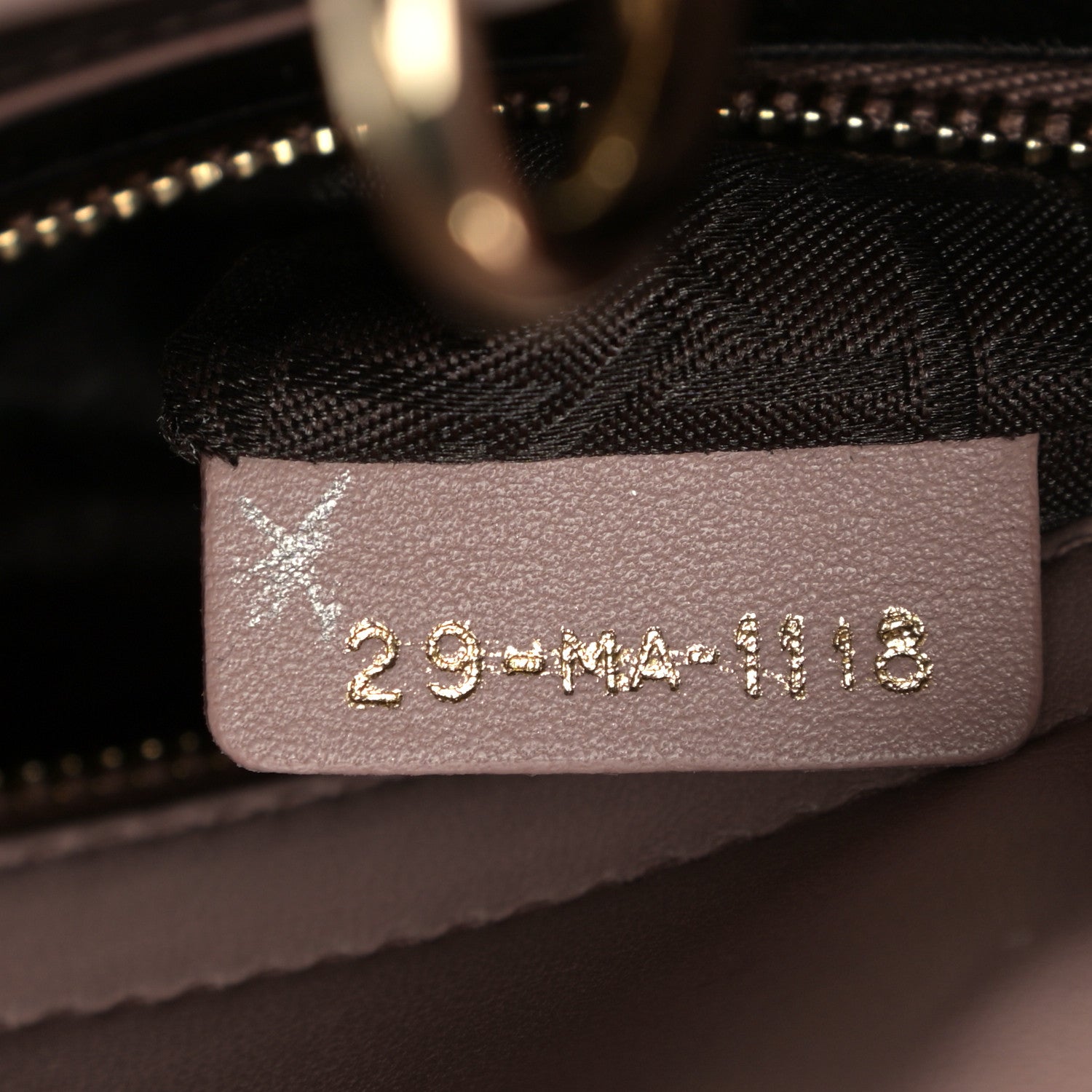 Christian Dior Lambskin Cannage Small Lady Dior Pink 6 of 11