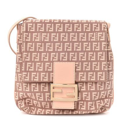 Fendi Zucchino Vitello Tube Messenger Bag Cipria Teint Cipria 1 of 12