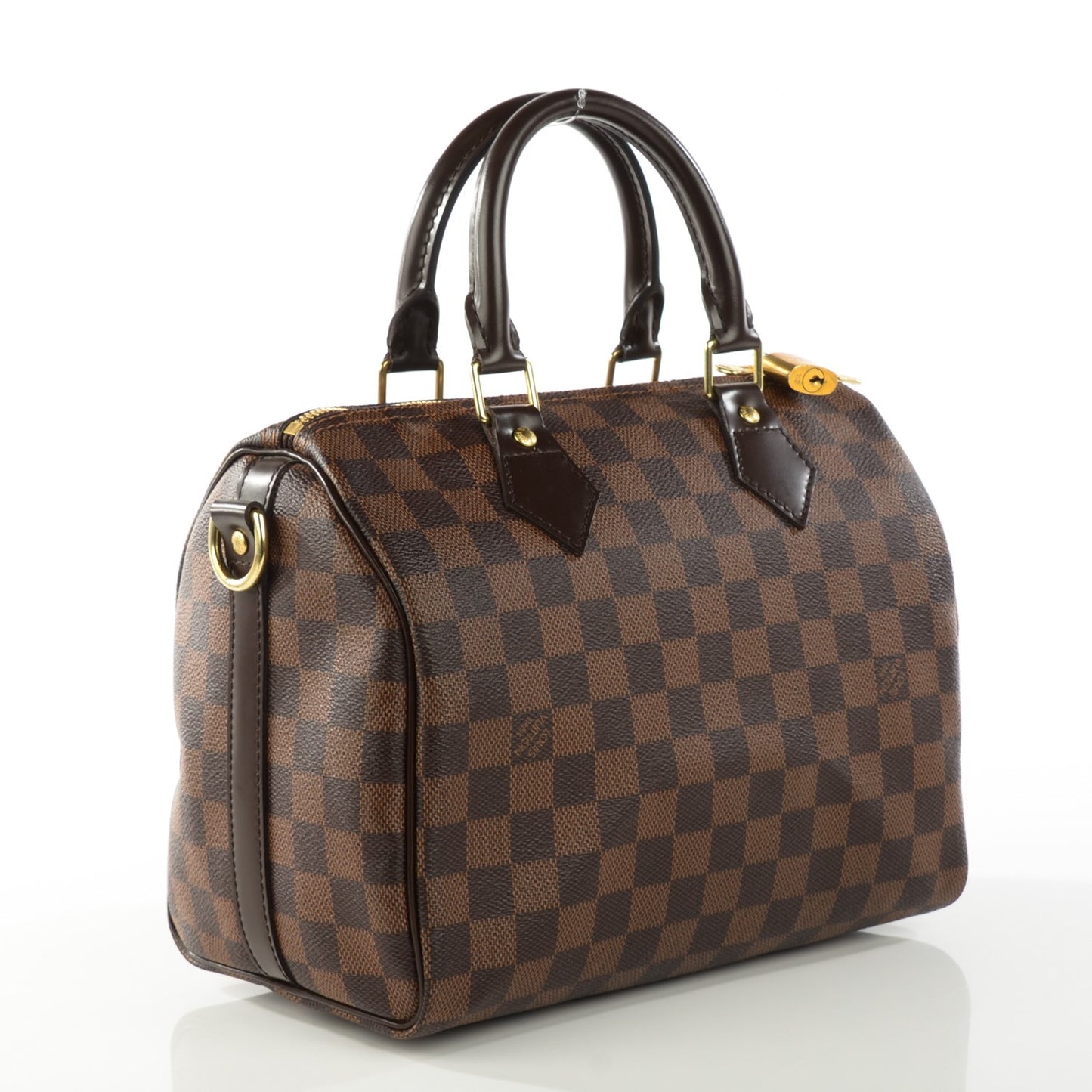 Damier Ebene Speedy Bandouliere 25