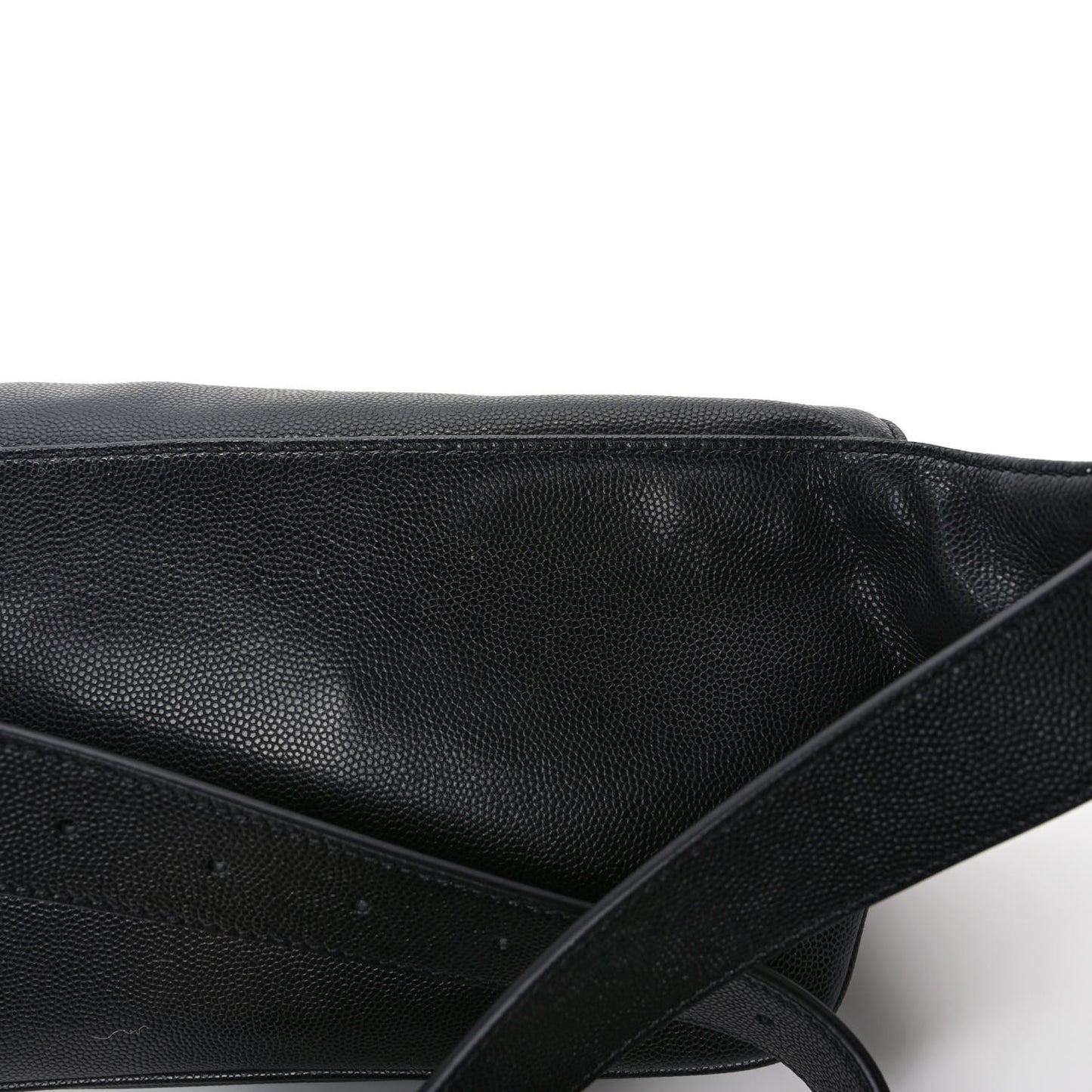Grain De Poudre Monogram Belt Bag Black