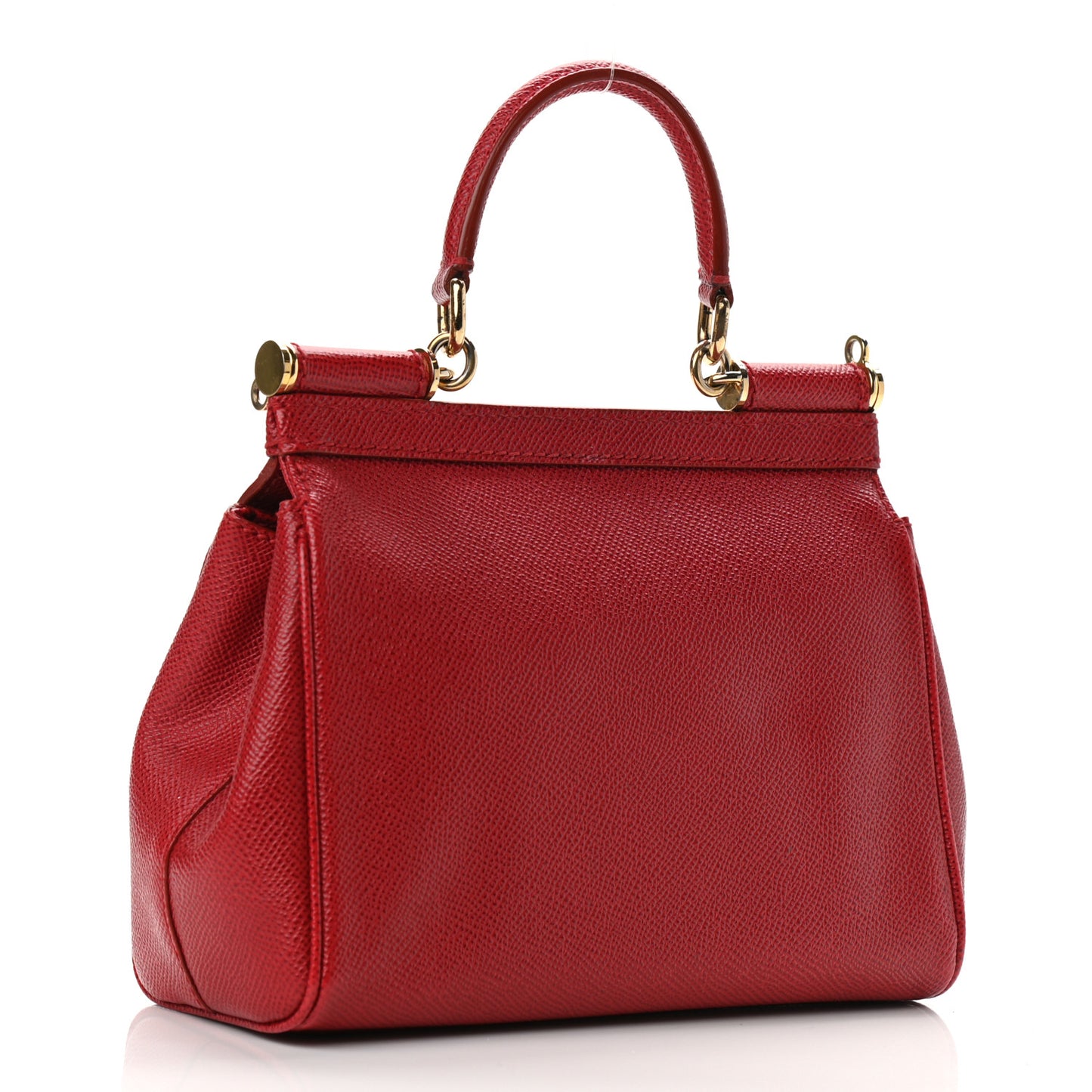 Dauphine Mini Miss Sicily Satchel Dark Red