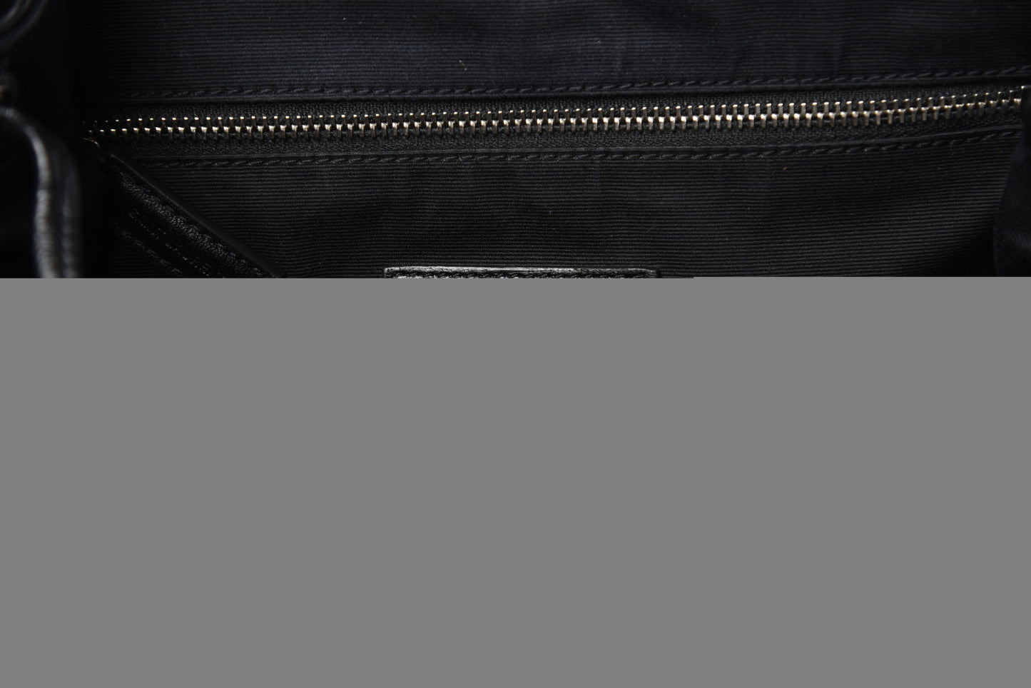 Calfskin Y Quilted Monogram Medium Loulou Backpack Black