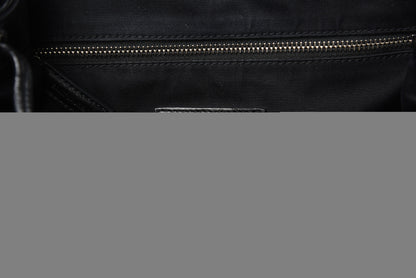 Saint Laurent Calfskin Y Quilted Monogram Medium Loulou Backpack Black 10 of 18