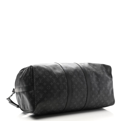 Louis Vuitton Monogram Eclipse Keepall Bandouliere 55 4 of 11