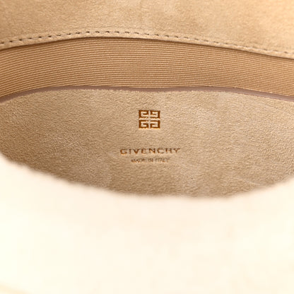 Givenchy Shearling Quilted Small 4G Shoulder Bag Ivory 6 of 10
