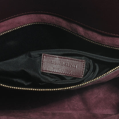 Saint Laurent Leather Large Sac de Jour Carryall Amarena 7 of 7