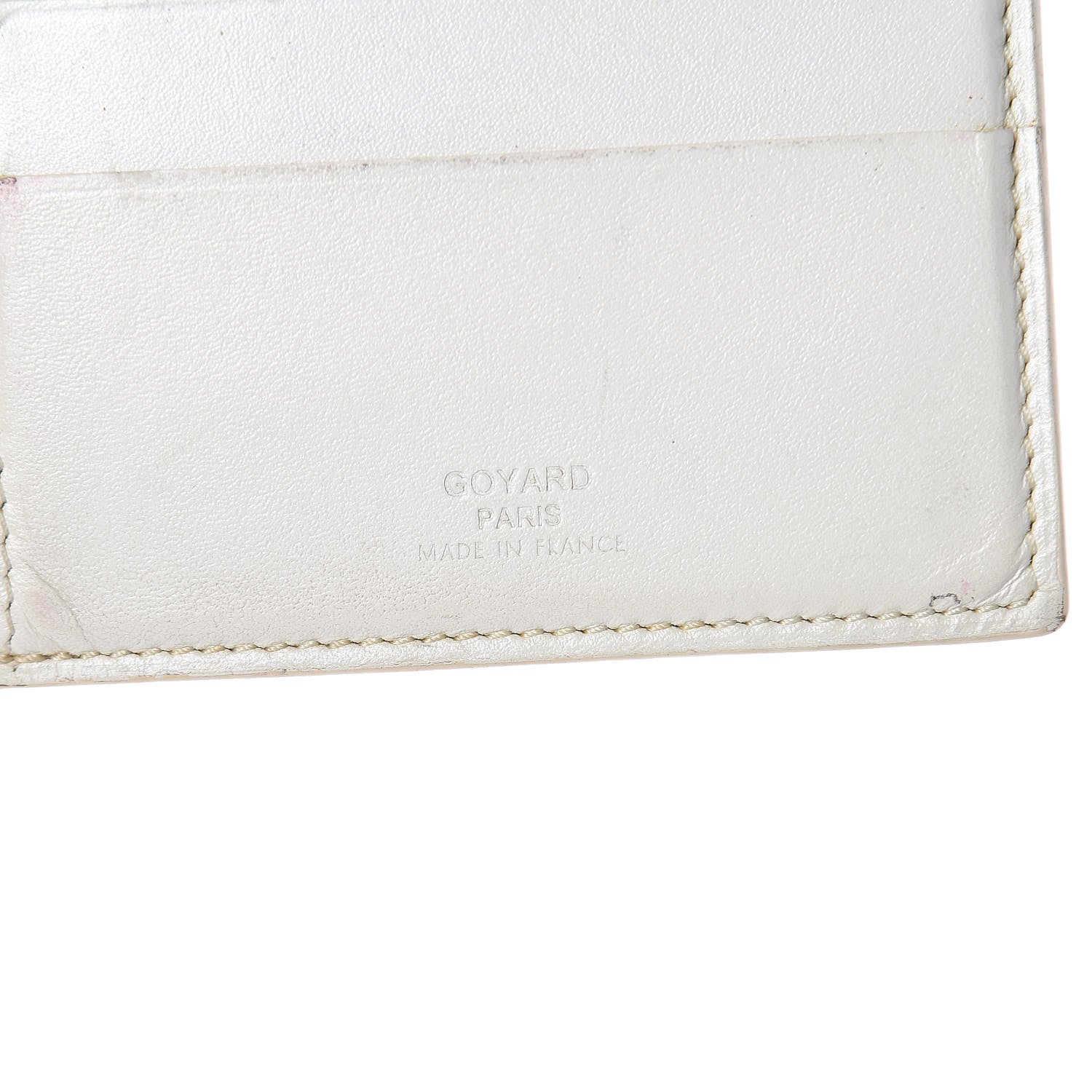 Goyard Goyardine Passport Wallet White 5 of 10