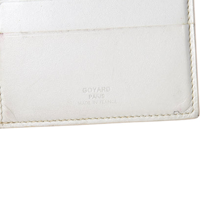 Goyard Goyardine Passport Wallet White 5 of 10