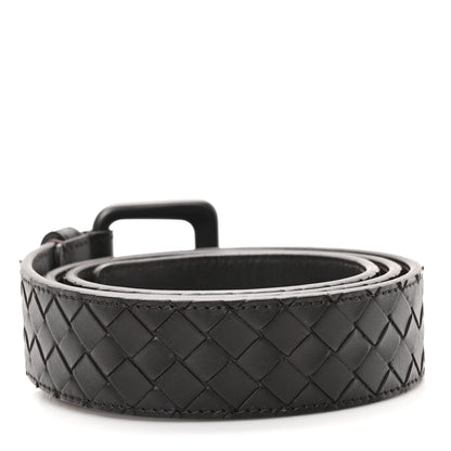 Bottega Veneta Nappa Intrecciato Belt 95 38 Espresso 2 of 5