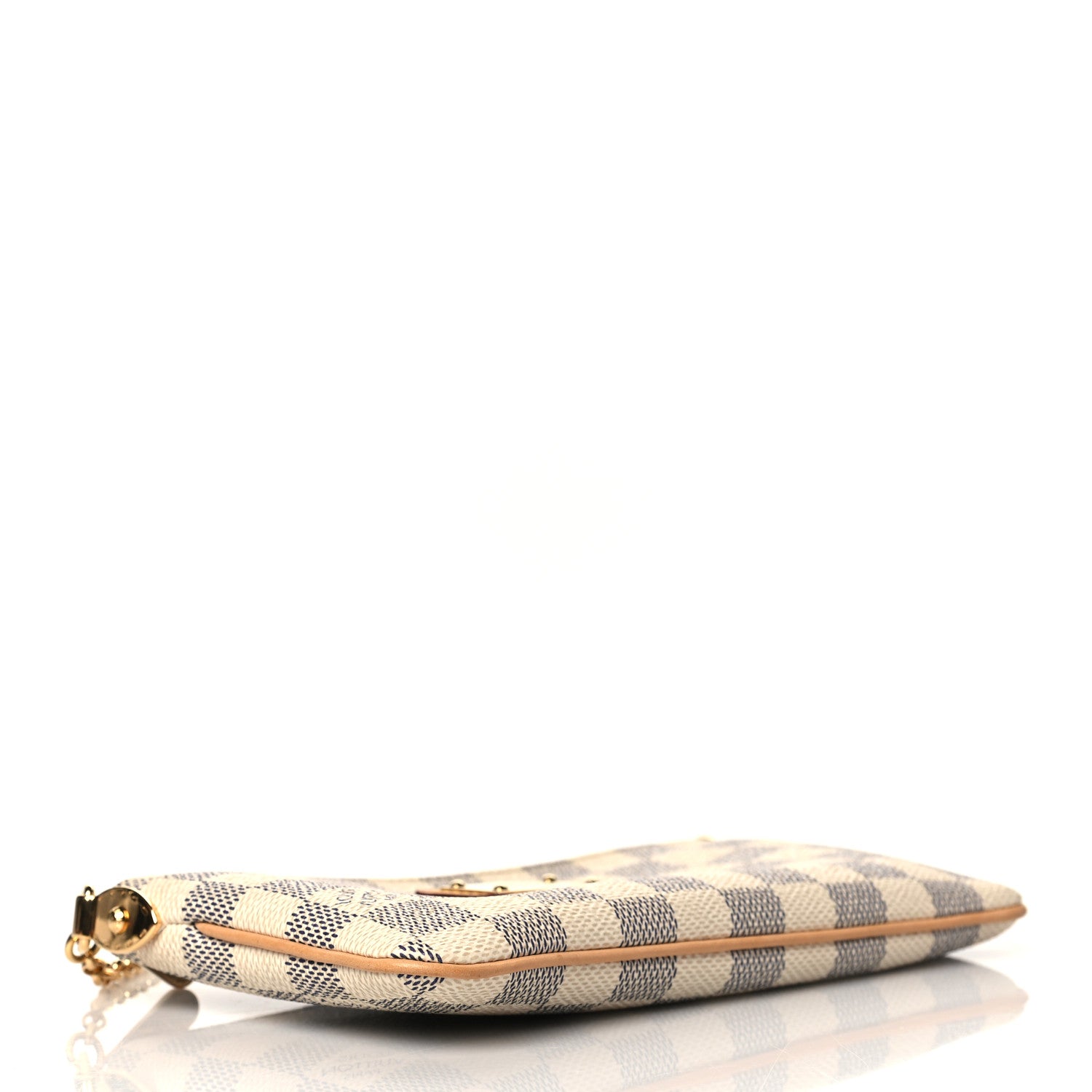 Louis Vuitton Damier Azur Pochette Milla MM 4 of 10