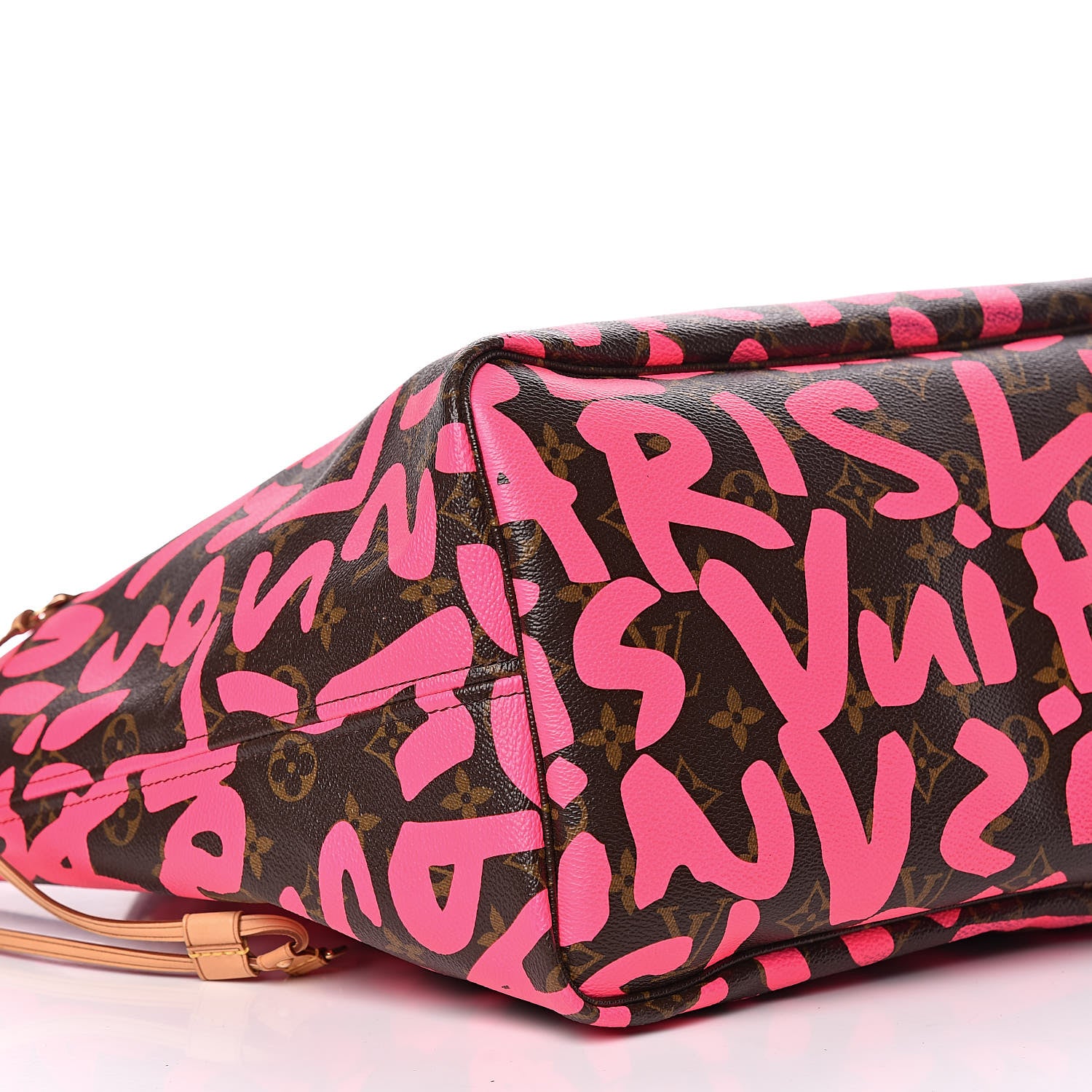 Louis Vuitton Monogram Graffiti Neverfull GM Fuchsia 9 of 12
