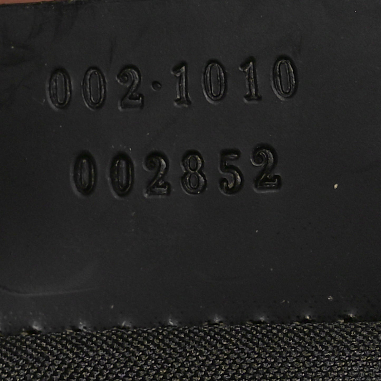 Nylon Monogram Bamboo Handle Bag Black