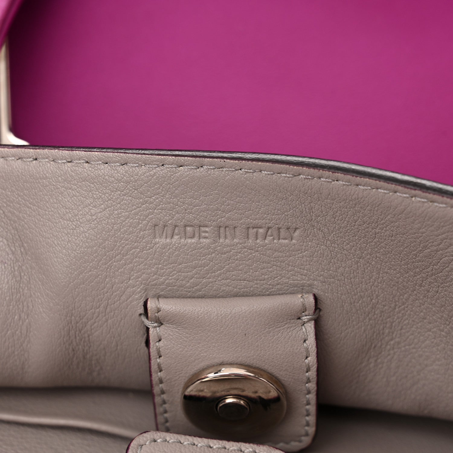 Christian Dior Calfskin Medium Diorissimo Bag Rose Sorbet 8 of 17