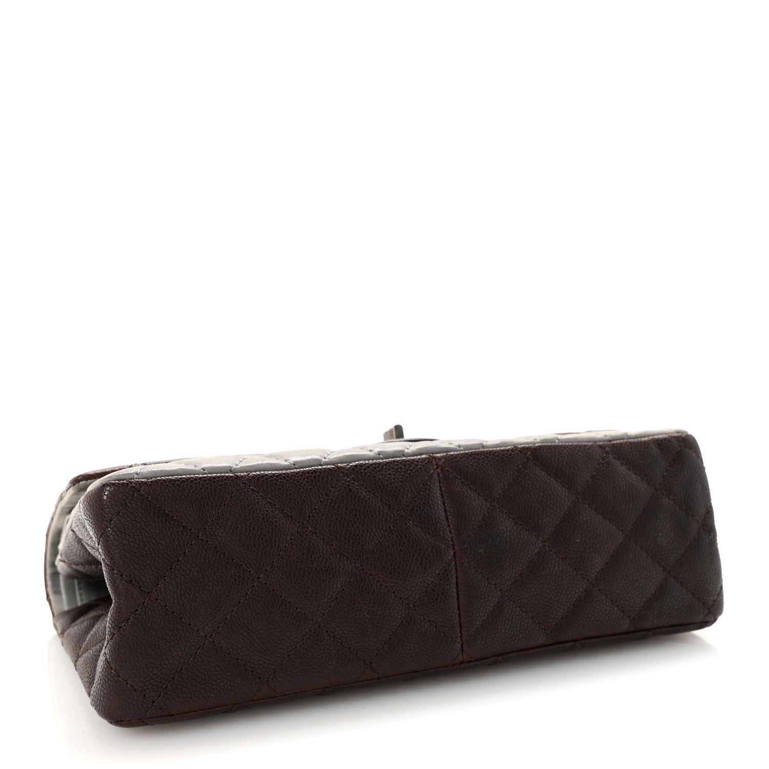 Chanel Caviar Iridescent Calfskin Quilted 2.55 Reissue 226 Flap Brown Grey 4 of 11