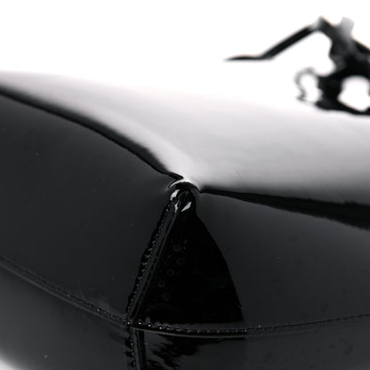 Mansur Gavriel Patent Calfskin Mini Mini Bucket Bag Black 8 of 14
