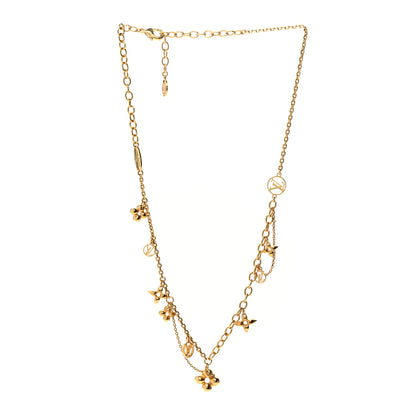 Louis Vuitton Metal Blooming Supple Necklace Gold 3 of 7