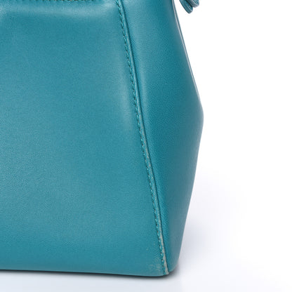 Fendi Nappa Mini Peekaboo Iconic Satchel Lago 14 of 18