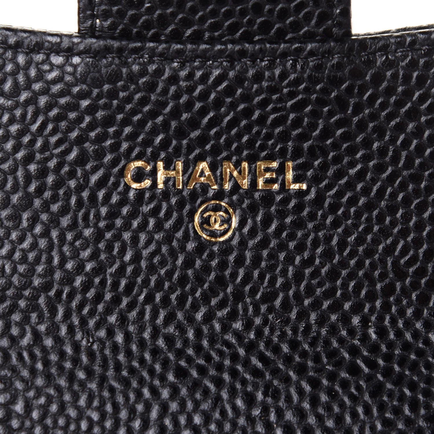 Chanel Caviar Quilted Flap Card Holder Wallet Black 6 of 8