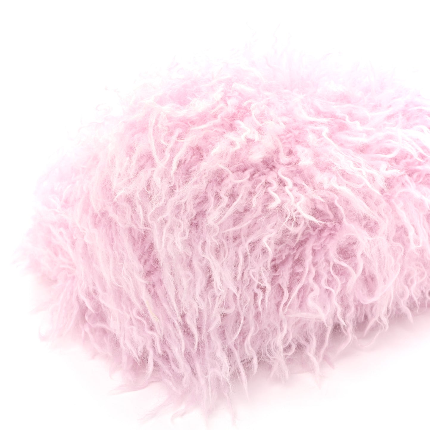 Faux Fur Softbit Shoulder Bag Pink