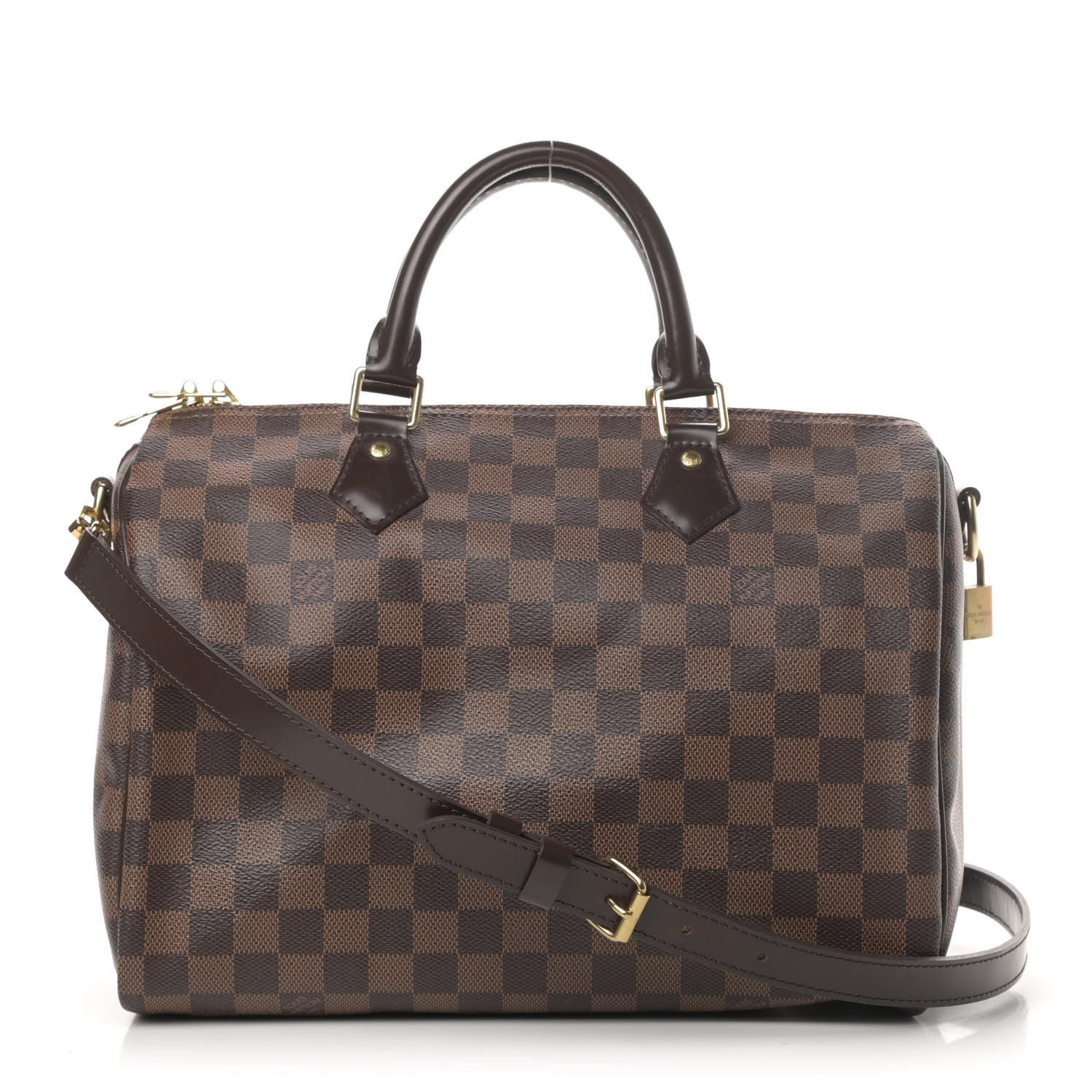 Louis Vuitton Damier Ebene Speedy Bandouliere 30 1 of 11