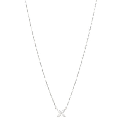 Tiffany Platinum Diamond Medium Victoria Necklace 1 of 6