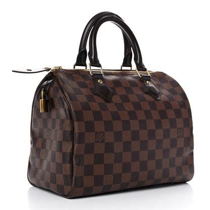 Louis Vuitton Damier Ebene Speedy 25 3 of 14