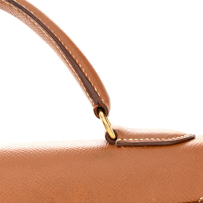 Hermes Courchevel Kelly Sellier 32 Gold 16 of 34