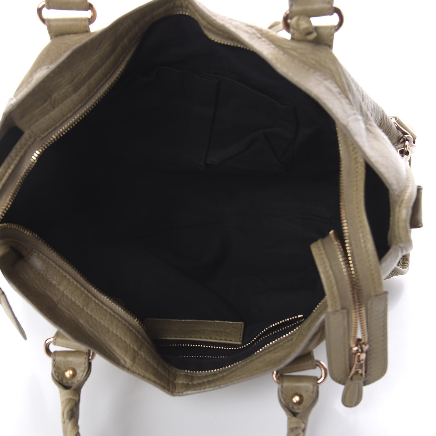 Balenciaga Agneau Giant 12 Rose Gold Hardware City Latte Beige 4 of 7