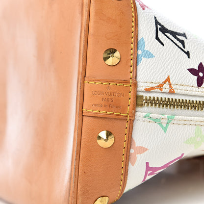 Louis Vuitton Monogram Multicolor Alma White 6 of 15