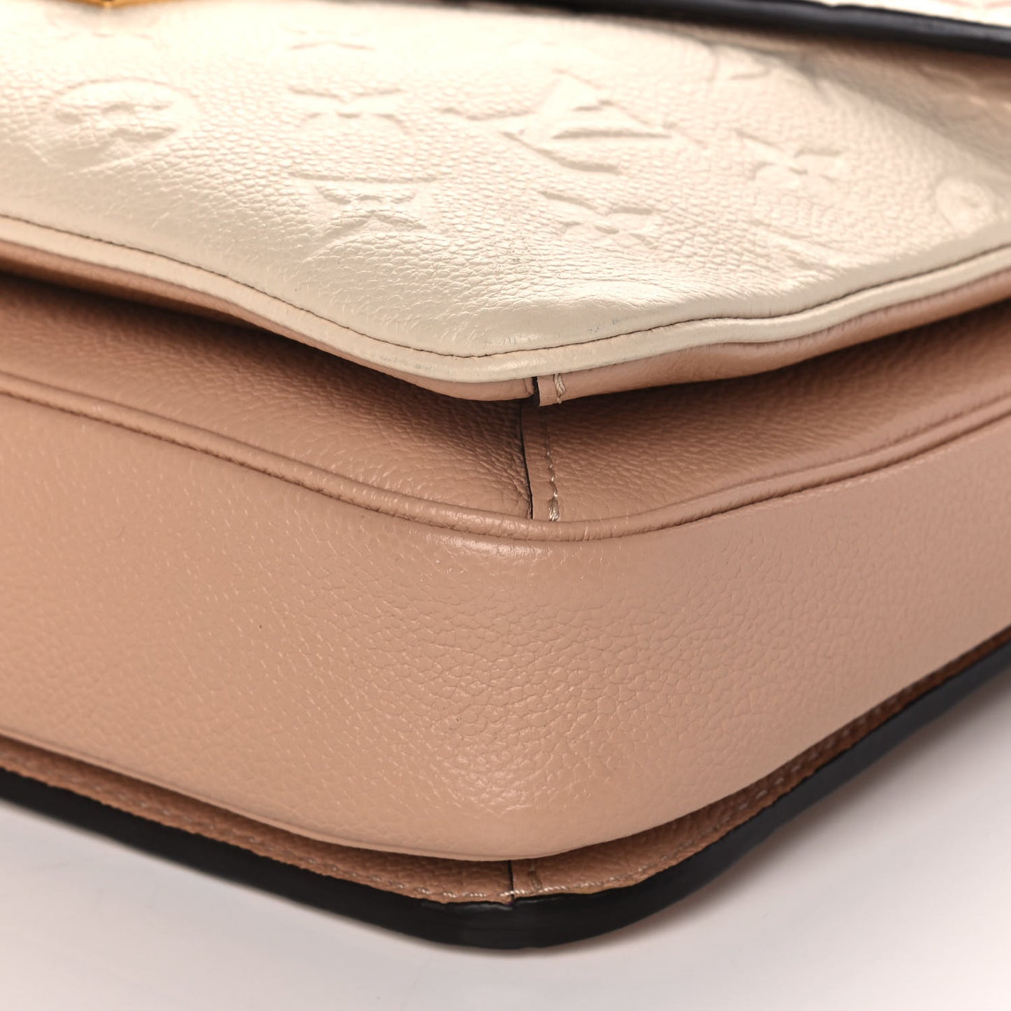 Empreinte Pochette Metis Beige Rose Creme