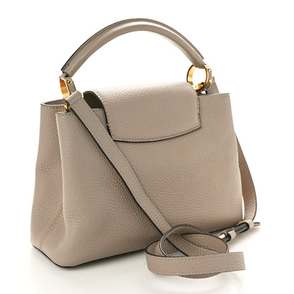 Louis Vuitton Taurillon Capucines BB Galet 3 of 9