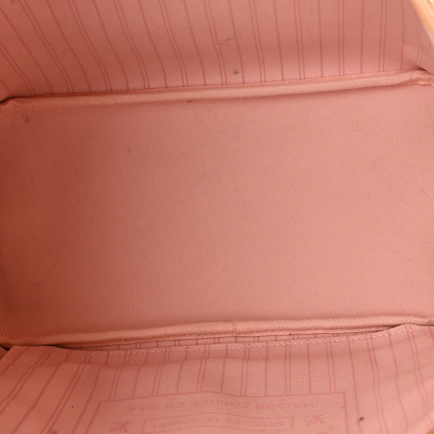 Louis Vuitton Damier Azur Neo Neverfull MM Rose Ballerine Rose Ballerine 6 of 10