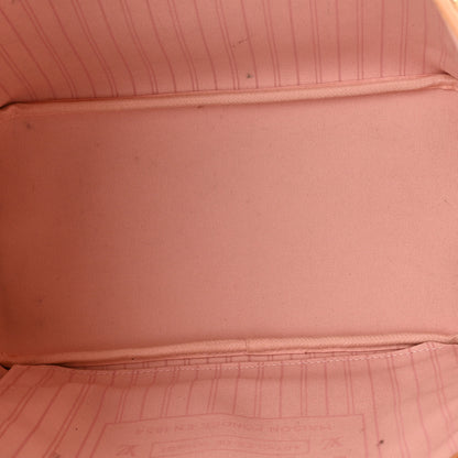 Louis Vuitton Damier Azur Neo Neverfull MM Rose Ballerine Rose Ballerine 6 of 10