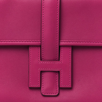 Hermes Swift Jige Elan 29 Clutch Rose Pourpre 13 of 17