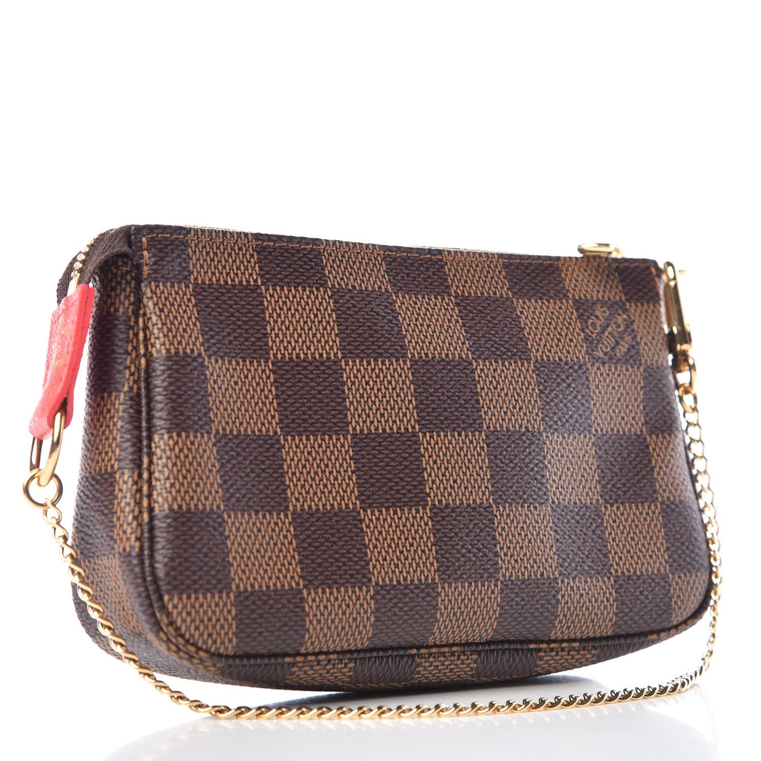 Louis Vuitton Damier Ebene 2015 Christmas Animation Mini Pochette Accessories 3 of 8