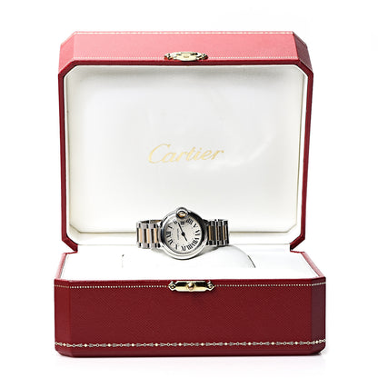 Cartier Stainless Steel 18K Yellow Gold 28mm Ballon Bleu De Quartz Watch 5 of 5